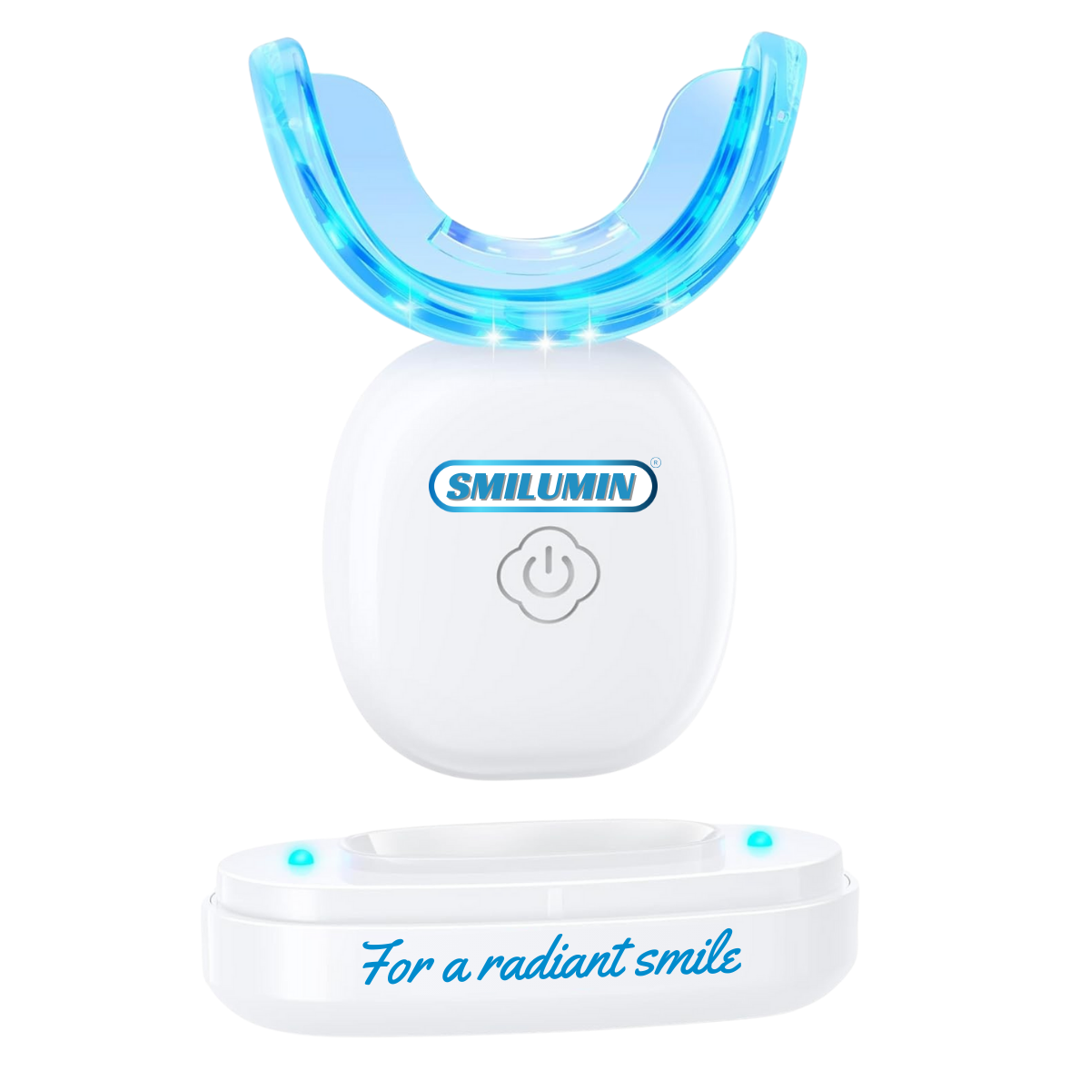 Smilumin – Dantų priežiūros rinkinys su LED lempa ir juostelėmis