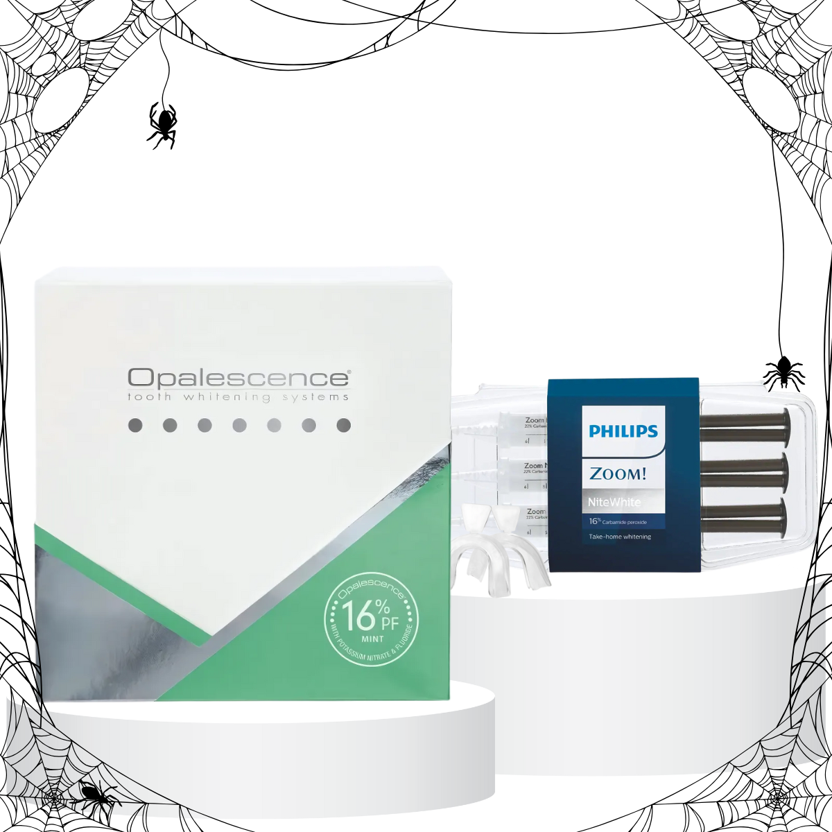 Dantų balinimo rinkinys Opalescence PF 16% + Philips Zoom 16%