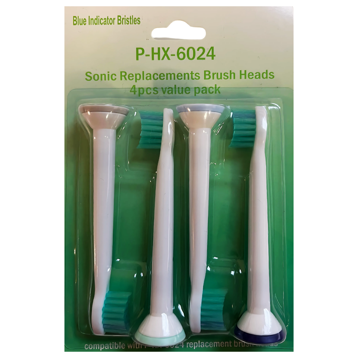 12 suderinamų antgalių rinkinys Philips Sonicare – P-HX-6044/P-HX-6074/P-HX-6024