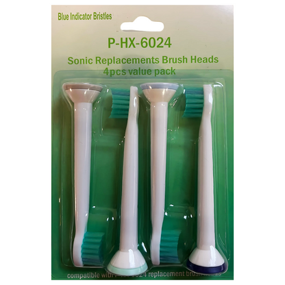 12 suderinamų antgalių rinkinys Philips Sonicare – P-HX-6044/P-HX-6074/P-HX-6024